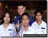 Ajarn Burunpattara, Poi, Parn, New - Sangarun School - Thonburi - 1st Prize Winner - Academic Contest