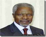 Kofi Annan - Secretary-General -United Nations