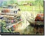 Pic 07 'Boat Villagers at Klong Rangsit'